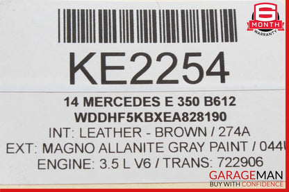 08-18 Mercedes W212 E350 SLK250 Front Right Side Door Control Module Unit OEM