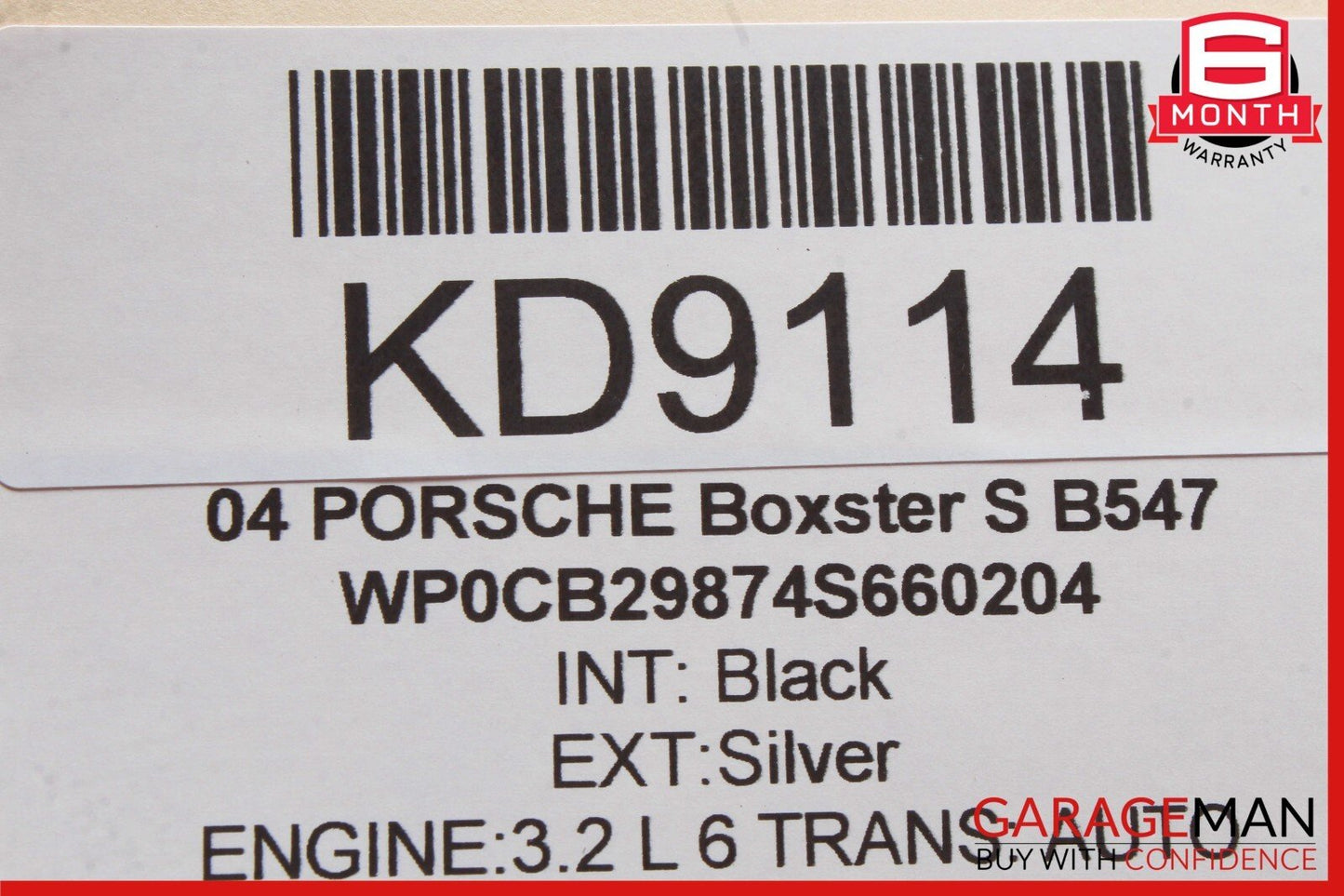 97-04 Porsche Boxster S 986 Rear Right or Left Side Lower Control Arm OEM
