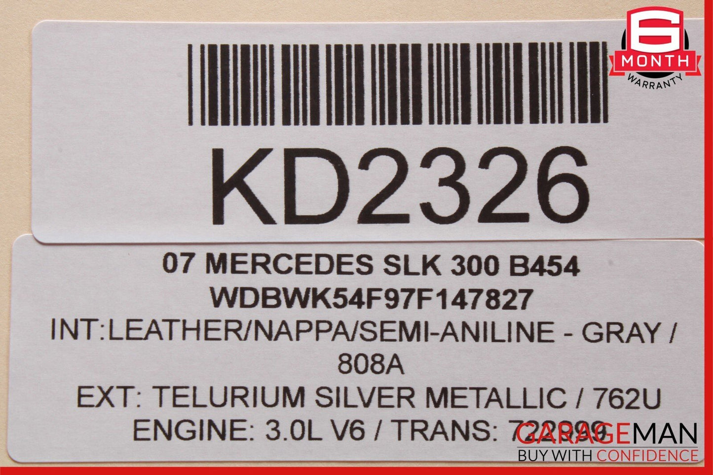03-12 Mercedes R171 SLK230 CLK350 Sirius Satellite Radio Receiver 1698270162 OEM