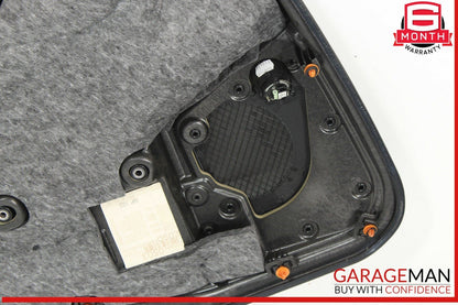14-16 Mercedes W212 E350 E550 Rear Right Interior Door Panel Leather Black OEM