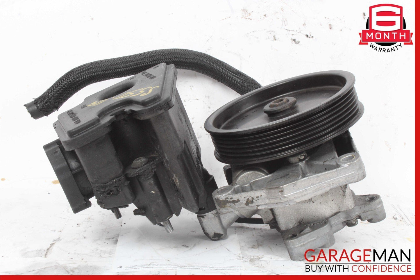 07-09 Mercedes W221 S550 CLS350 Power Steering Pump Reservoir Assembly OEM