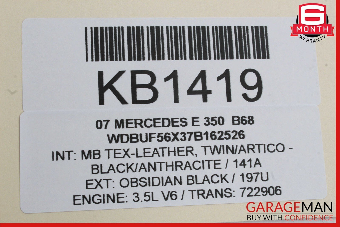 03-09 Mercedes W211 E350 E320 E63 AMG Front Left Side Door Controller Module