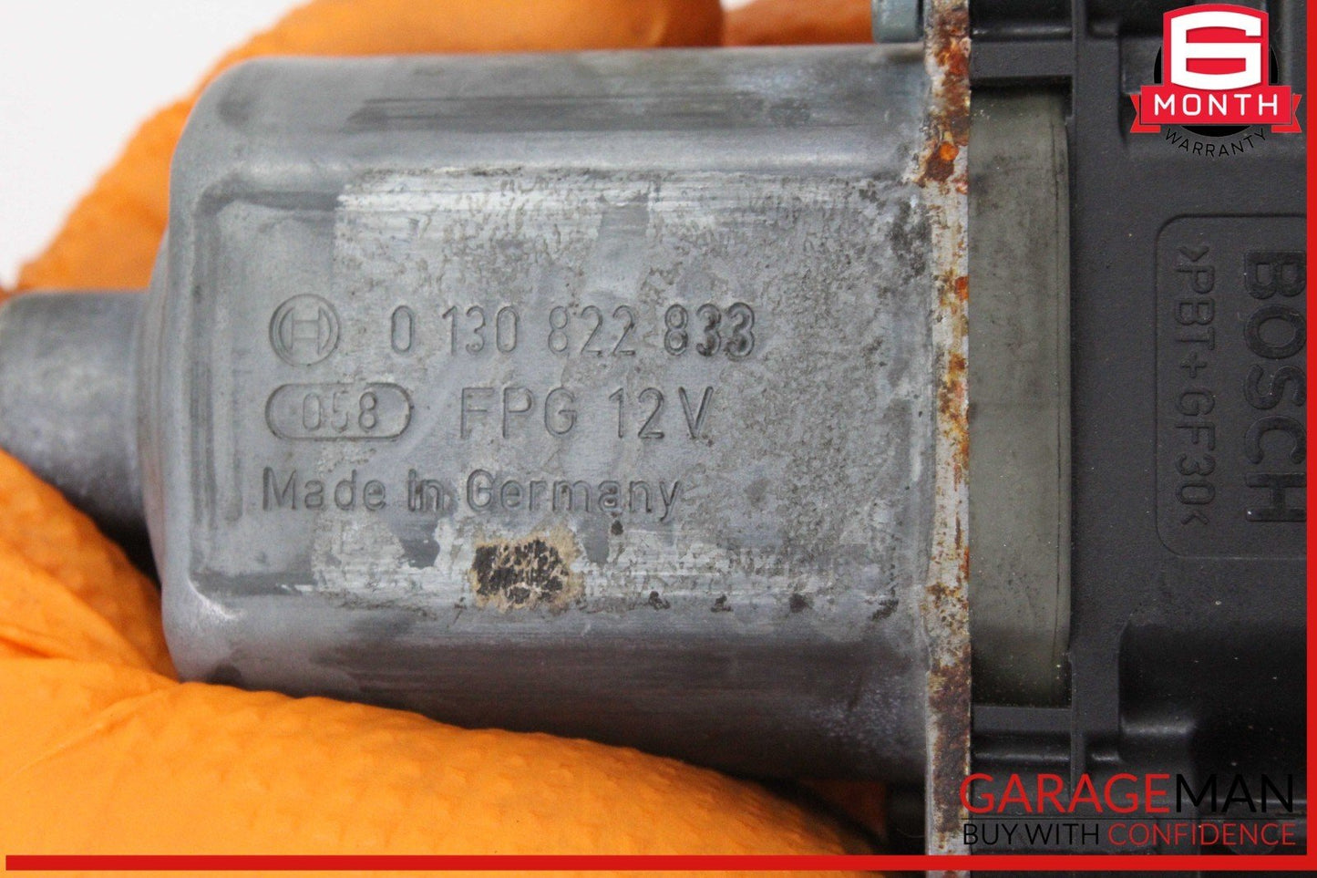 13-16 Ford Fusion Rear Right Passenger Side Window Regulator Motor Bosch OEM