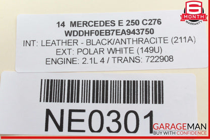 14-16 Mercedes W212 E250 E550 Surround View Camera Control Module Unit OEM