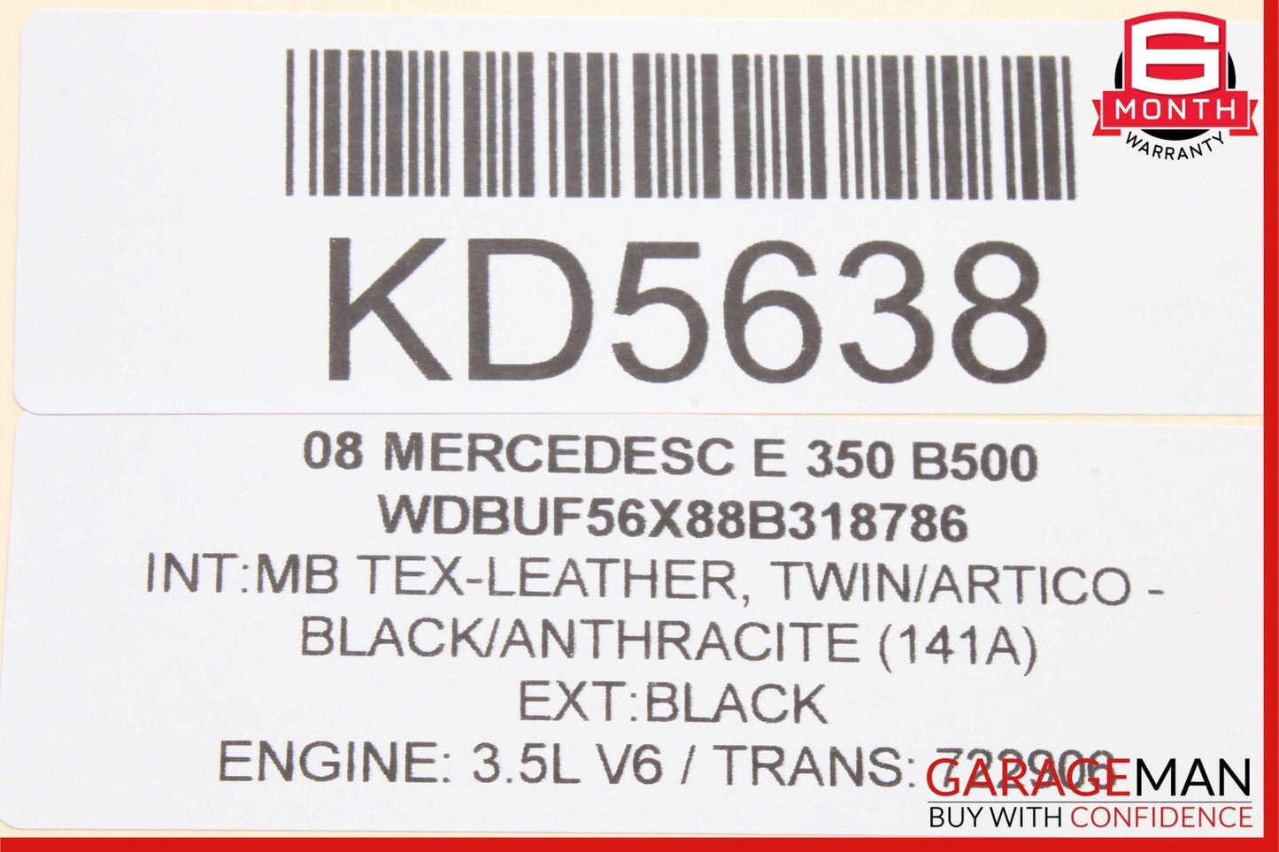 03-09 Mercedes W211 E350 Front Right Side Door Window Regulator Motor Unit OEM