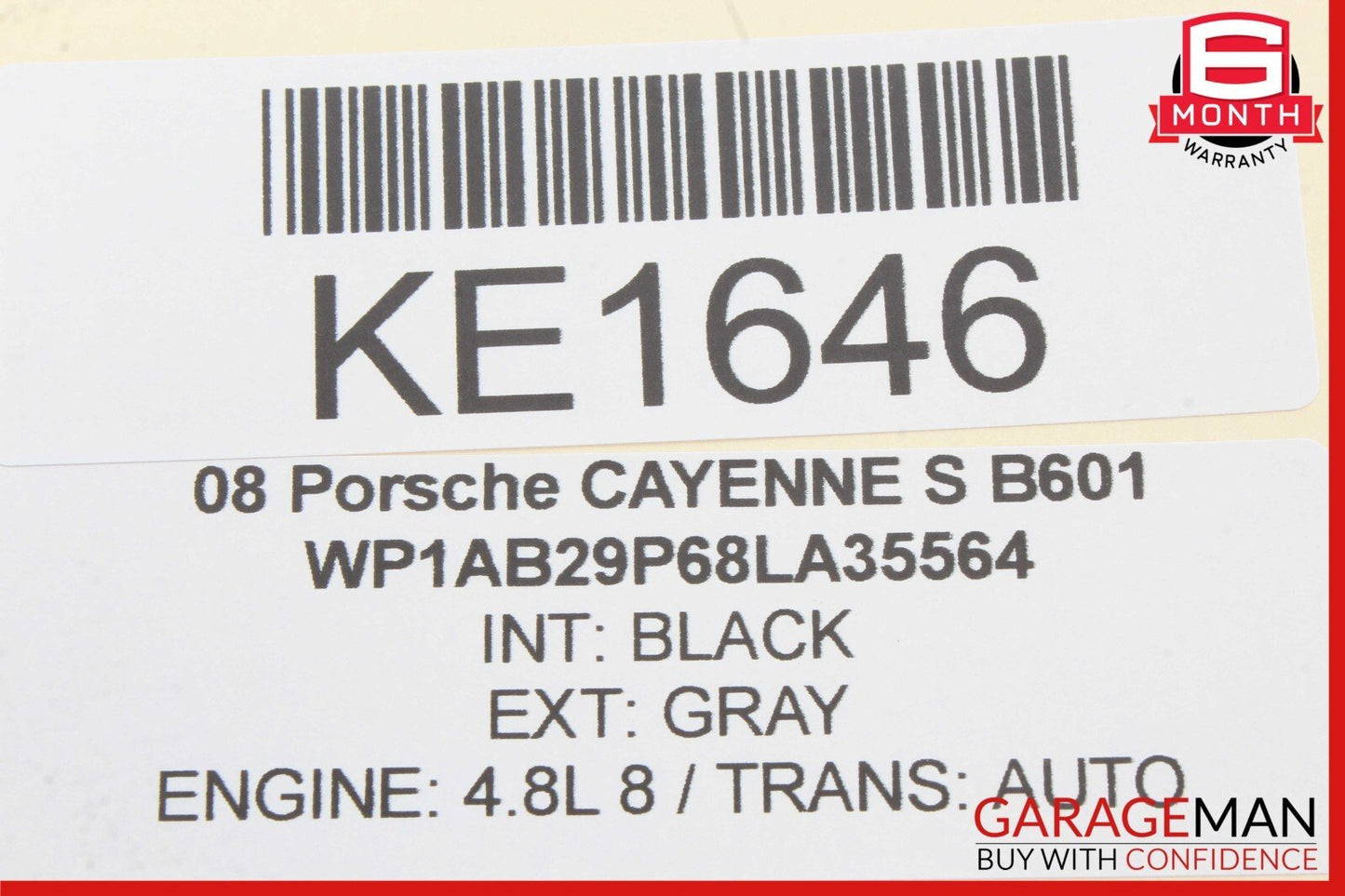 03-10 Porsche Cayenne S 955 957 Rear Left Side Door Lock Latch Actuator OEM