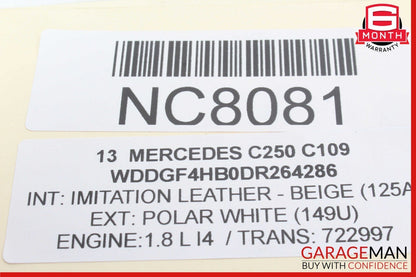 08-20 Mercedes W204 C250 E350 Front Right Wheel Spindle Knuckle Hub Bearing OEM