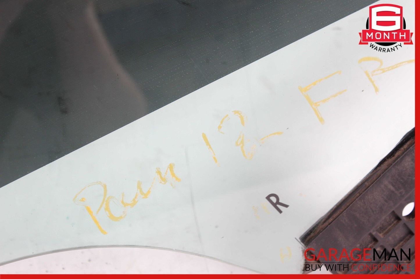 10-16 Porsche Panamera 970 Front Right Passenger Side Door Window Glass OEM