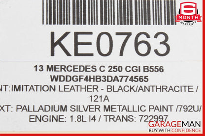 08-17 Mercedes W204 C250 C350 Rear Left Side Spindle Knuckle Hub Bearing OEM