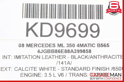 06-19 Mercedes W164 ML350 GL450 Rear Glass Windshield Wiper Motor 2518200042 OEM