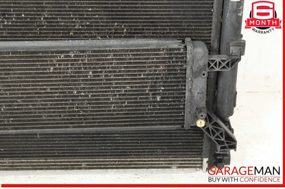 14-22 Maserati Quattroporte M156 Ghibli Water Cooling Radiator A/C Condenser OEM