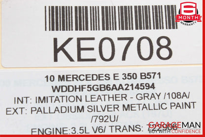10-14 Mercedes W212 E350 E550 ABS Anti Lock Pump Brake Module 2124312912 OEM