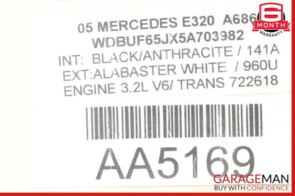03-11 Mercedes W219 CLS500 E320 E550 Rear Right Passenger Side Upper Control Arm