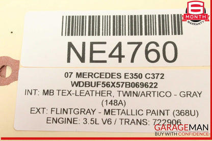 03-11 Mercedes W211 E350 CLS500 Door Mirror Control Switch 2118215779 OEM