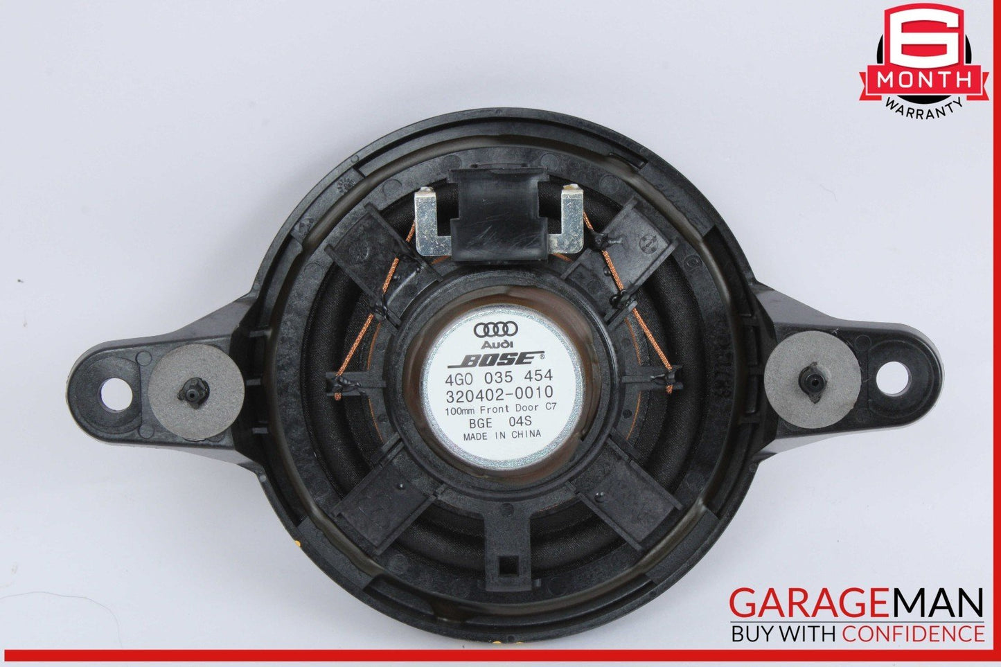 12-18 Audi A6 Front Left and Right Side Mid Range Door Audio Sound Speaker Set