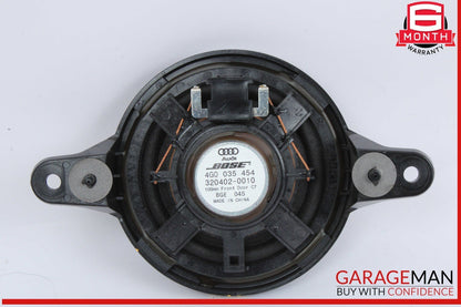 12-18 Audi A6 Front Left and Right Side Mid Range Door Audio Sound Speaker Set