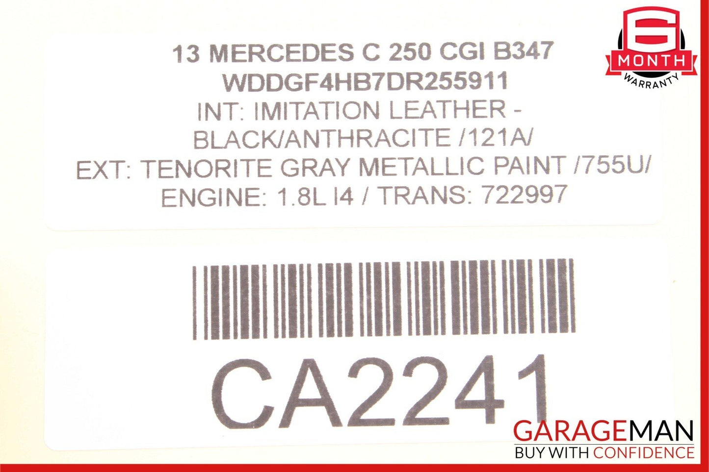 08-14 Mercedes W204 C350 C63 AMG Center Console Shifter Trim Cover Bezel Silver