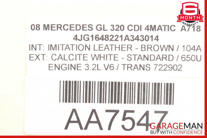 07-08 Mercedes W251 R320 CDI Diesel ECU ECM Engine Control Module Unit OEM
