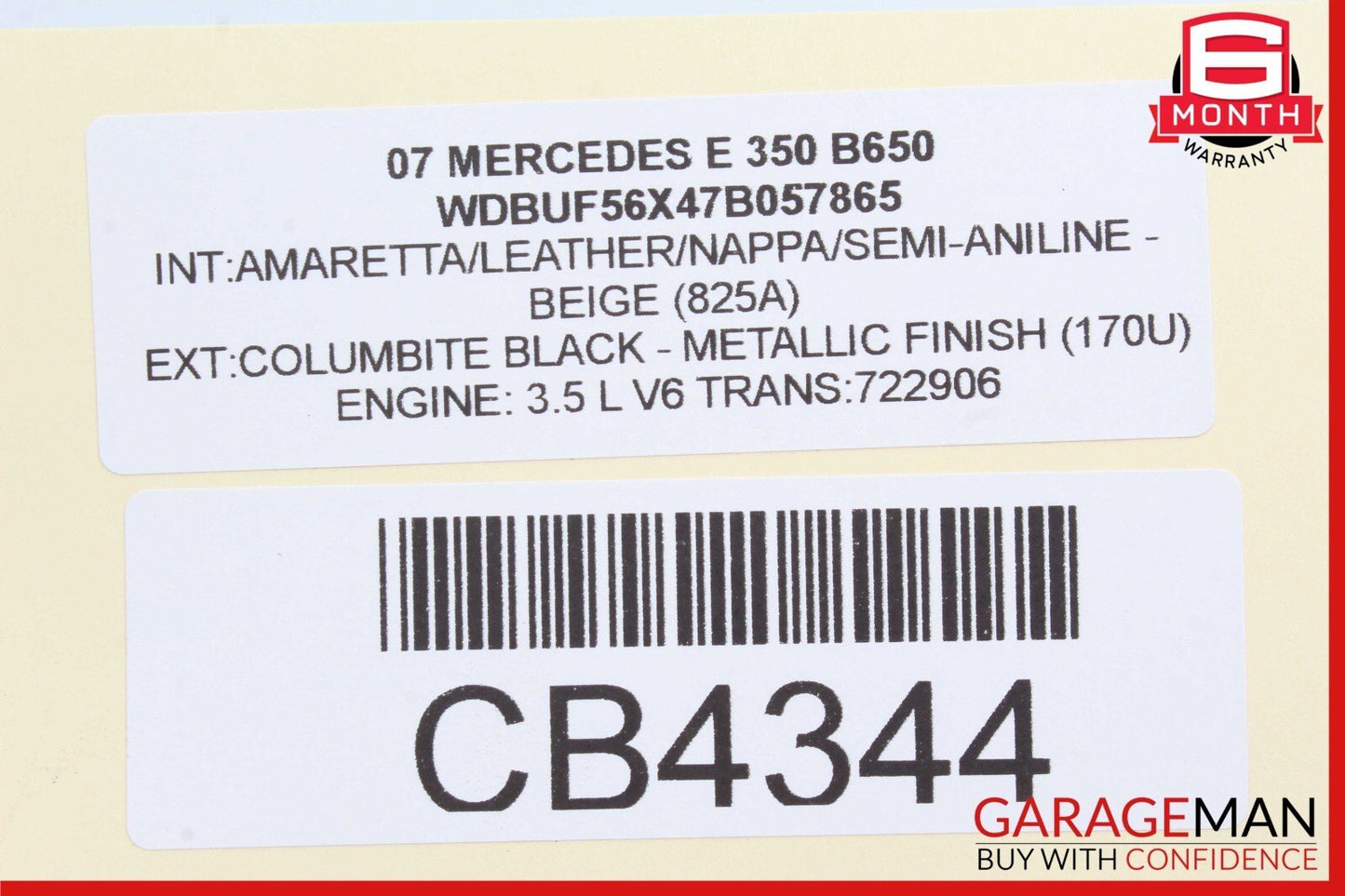 Mercedes E350 R350 C300 Front Left Side Engine Timing Chain Valve Cover Plate