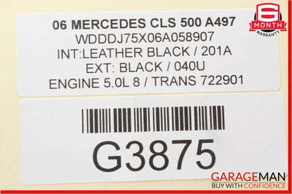 03-09 Mercedes E350 CLS500 Front Right Hood Bonnet Hinge Support Bracket Silver