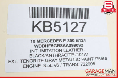 10-16 Mercedes W212 E550 E350 E400 Front Left Door Panel Tweeter Speaker Cover