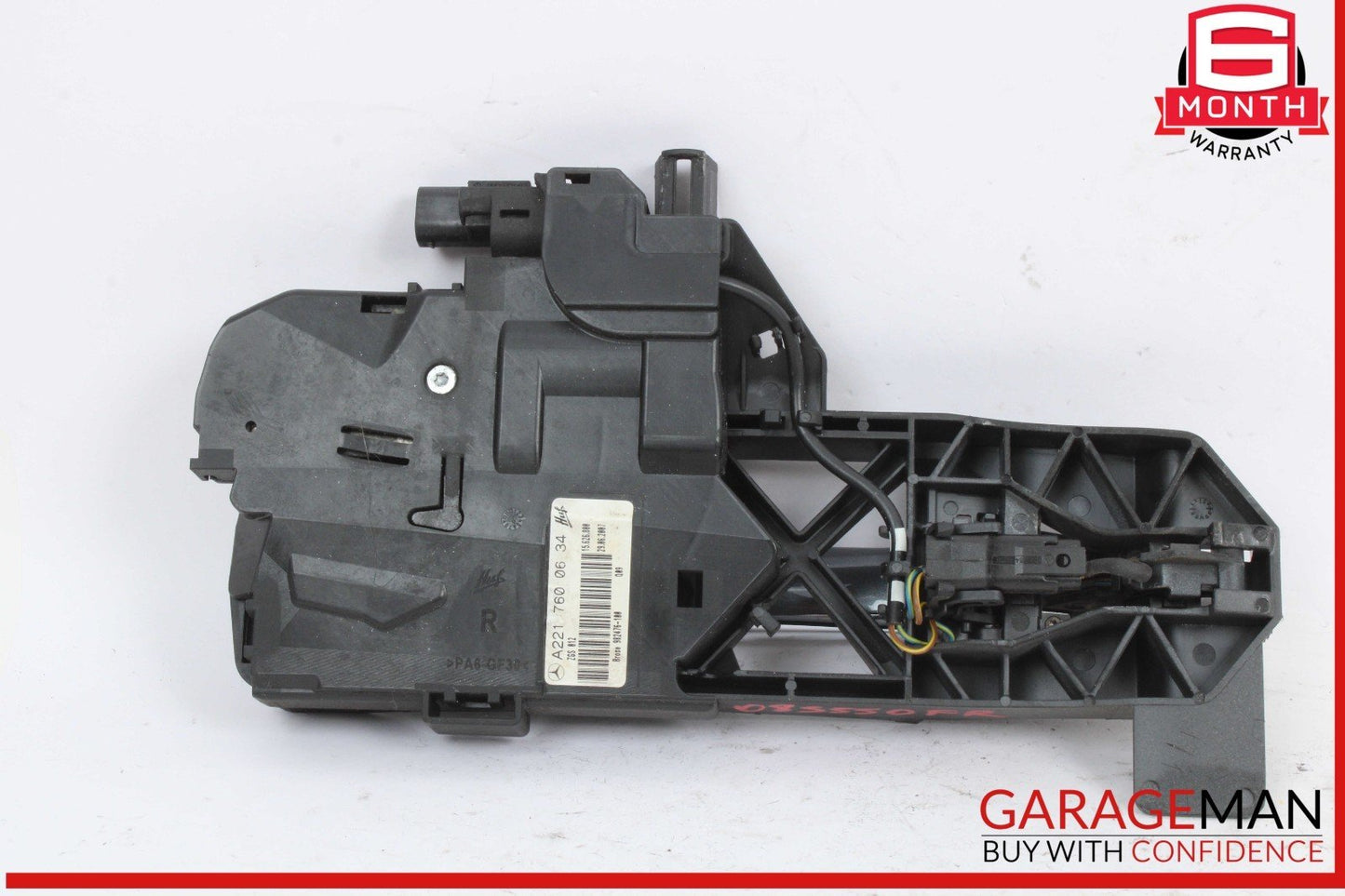 07-13 Mercedes W221 S550 Front Right Passenger Side Exterior Door Handle Gray