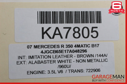 06-13 Mercedes W251 R350 ML550 GL320 Exterior Door Handle Front Left Side OEM
