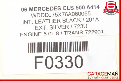 03-09 Mercedes CLS500 E320 E55 AMG Rear Trunk Fuse Relay Junction Box Assembly