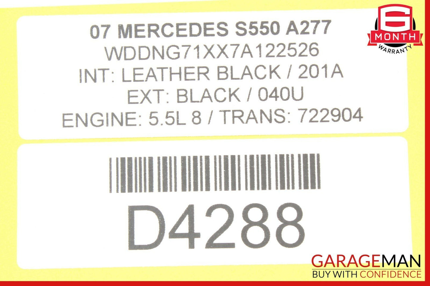 07-13 Mercedes W221 S550 CL550 Front Right Side Seat Control Switch Set Assembly