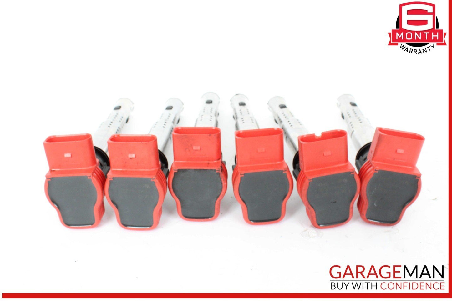 09-16 Audi S4 Engine Ignition Coil Coils Set of 6 0084344221 OEM