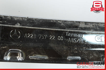 21-23 Mercedes W223 S500 S580 AMG Right Side Exterior Trim Molding Cover Chrome