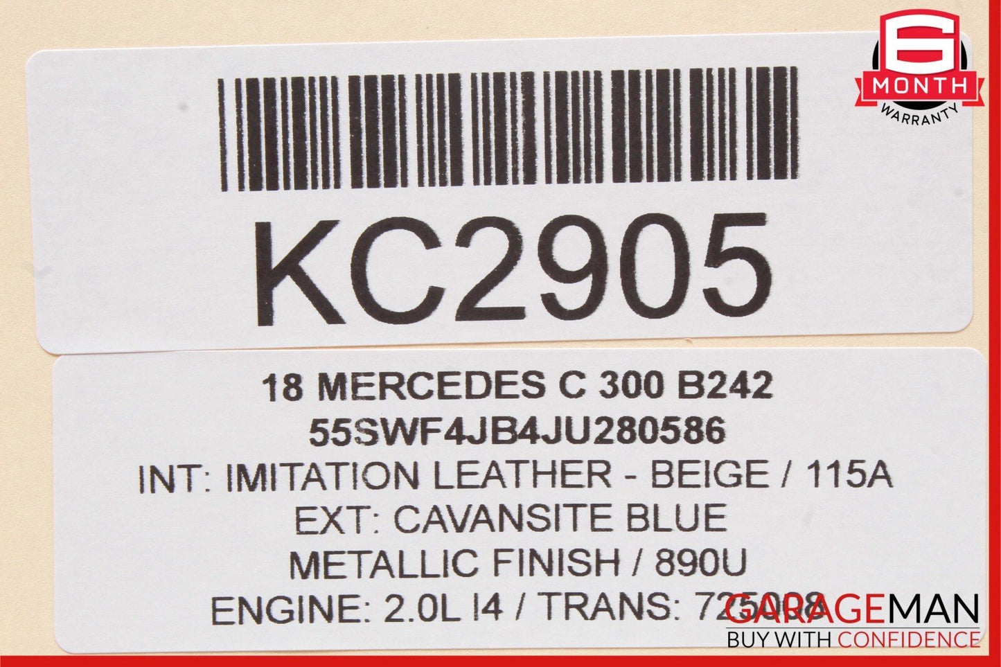 15-20 Mercedes W205 C300 C400 C350e A/C AC Heater Climate Control Switch OEM