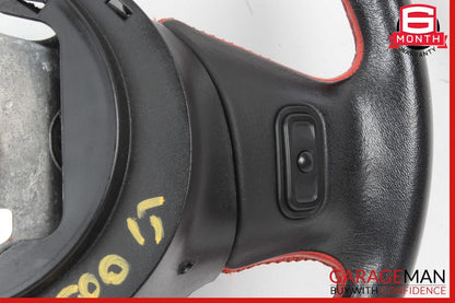 12-17 Fiat 500 Steering Wheel Black & Red Leather P1VN07JXWAE