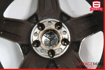 00-06 Mercedes W220 S430 CL500 9 X R18 18" Rear Wheel Rim 2204013702 OEM