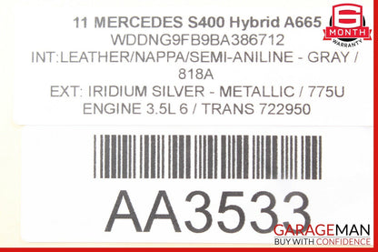 10-13 Mercedes W221 S550 S400 CL550 Fuse Box Control Module 0005406050 OEM