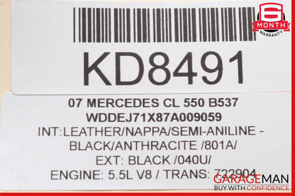 07-14 Mercedes W216 CL550 S550 Front Right Side Lower Control Arm OEM