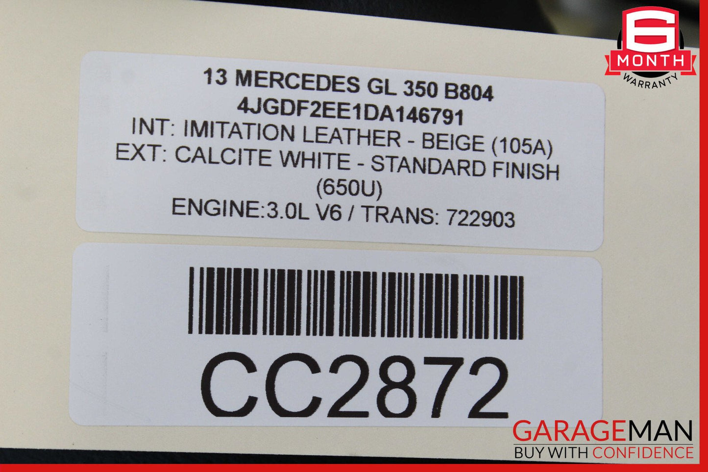 13-19 Mercedes X166 GL450 GLS550 Fuel Gas Tank Reservoir Assembly 1664701901 OEM