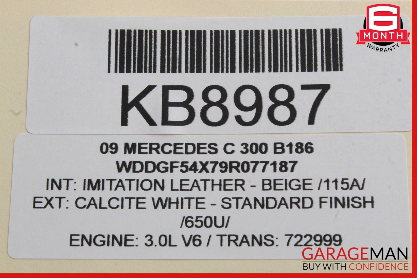 08-14 Mercedes W204 C250 C300 Front Left Side Door Lock Latch Actuator OEM