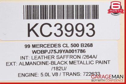 00-06 Mercedes W220 S500 CL500 Motorola Voice Command Control Module Unit