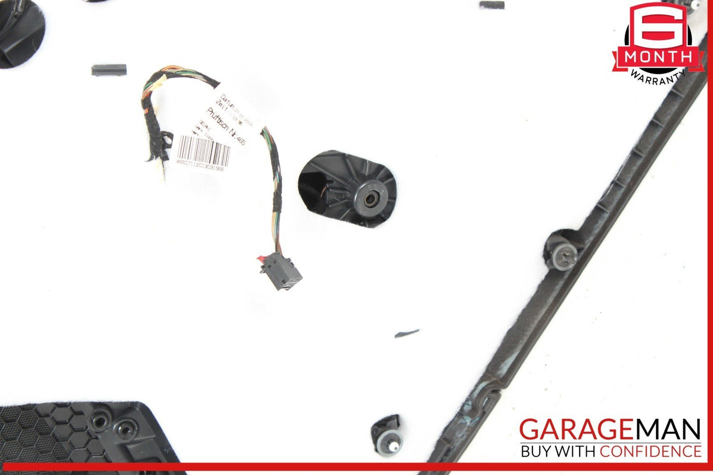 11-18 Porsche Cayenne 958 Rear Left Side Interior Door Panel Trim Assy OEM