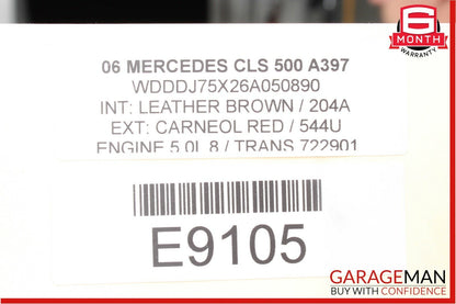 03-11 Mercedes ML350 E350 GL550 CLS500 Front Left Side Seat Control Module Unit