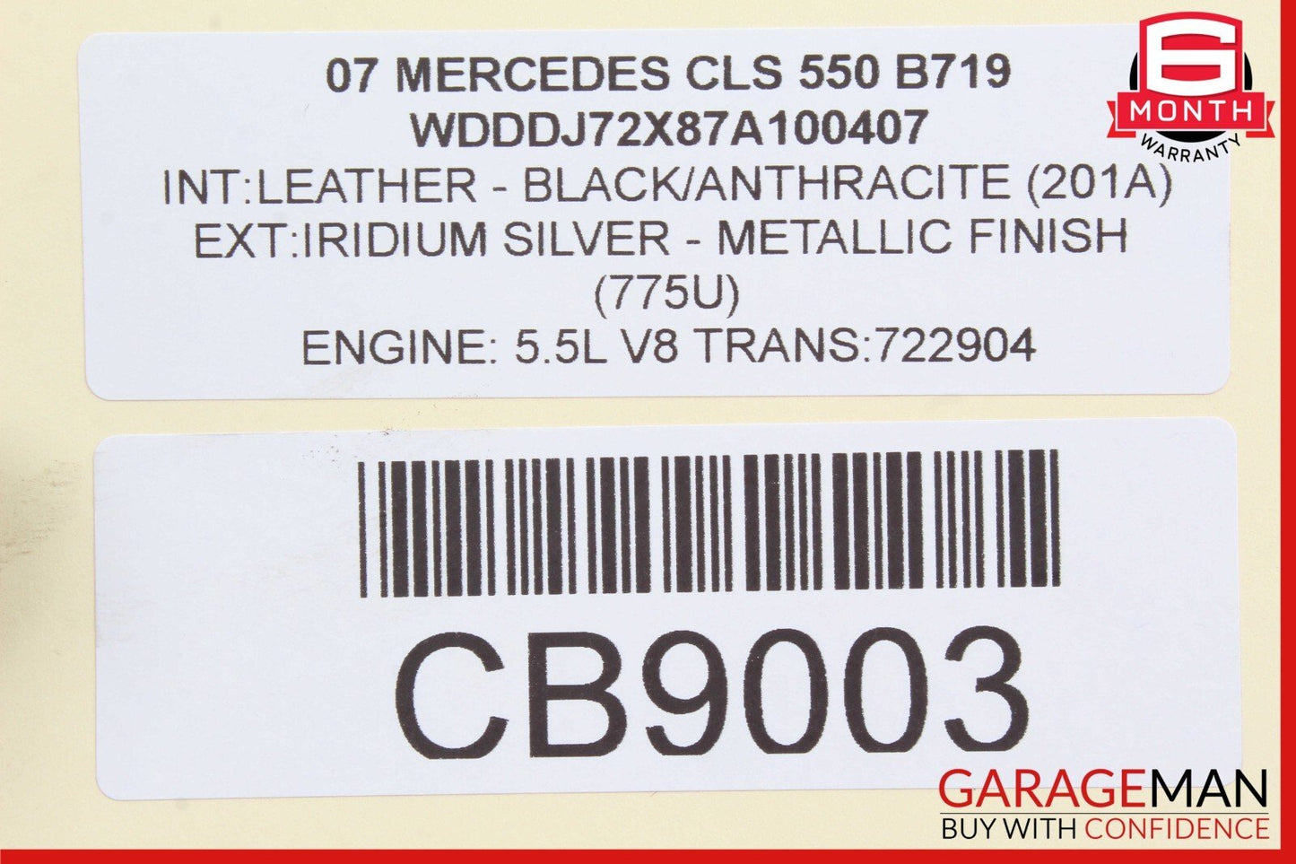 03-12 Mercedes W219 CLS550 E350 Rear Right or Left Suspension Lower Control Arm