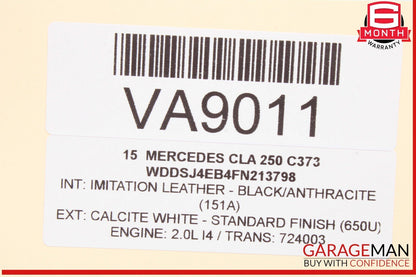 14-19 Mercedes W117 CLA250 Front Right Passenger Side Lower Control Arm OEM