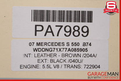 07-14 Mercedes W221 S550 CL550 CL63 AMG AC A/C Air Conditioning Condenser