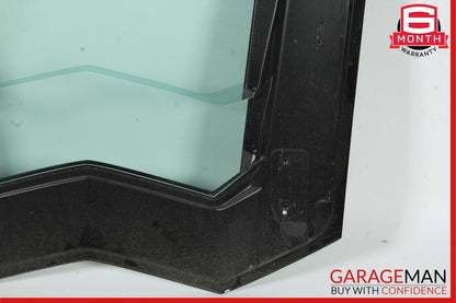 12-21 Lamborghini Aventador Rear Engine Hood Hatch Glass Panel Assembly Black
