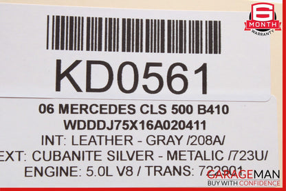 03-13 Mercedes W219 CLS500 SLK280 Front Left Side Seat Control Module Unit OEM