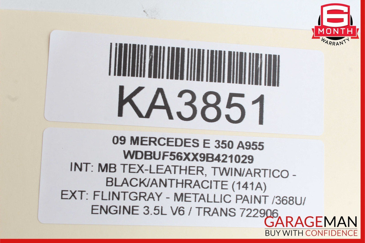 03-12 Mercedes S550 GL350 SLK350 GL550 Seat Control Module Front Left Side OEM
