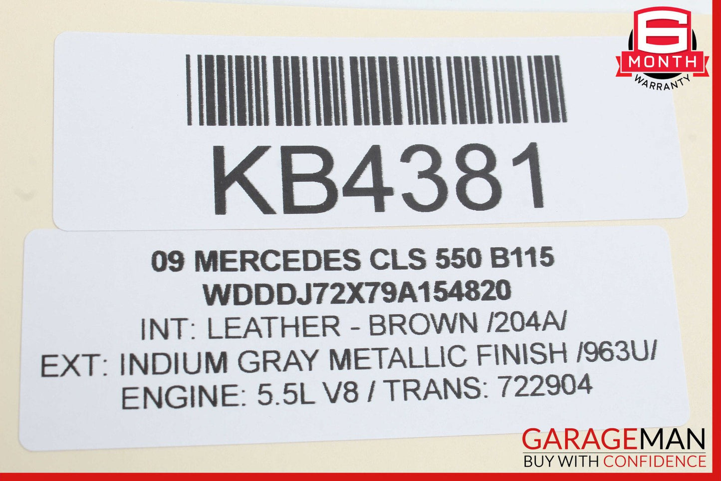 03-12 Mercedes W219 CLS550 E320 Front Left Seat Control Module OEM