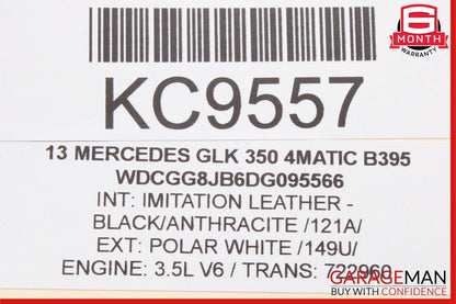 08-16 Mercedes W212 E350 GLK350 C350 Rear Left Door Window Regulator Motor Unit