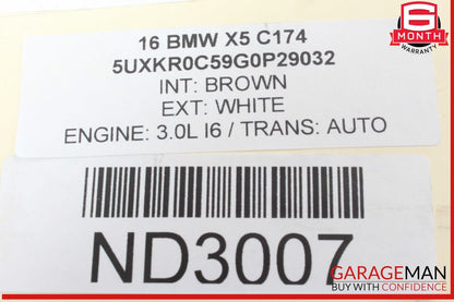14-18 BMW X5 Engine Motor Starter Denso 7631558 OEM
